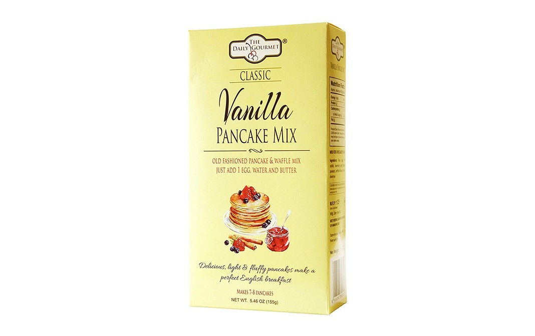 The Daily Gourmet Vanilla Pancake Mix    Pack  155 grams